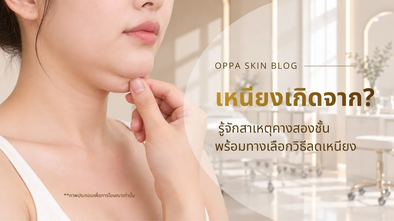 รู้จักสาเหตุการเกิดคางสองชั้น