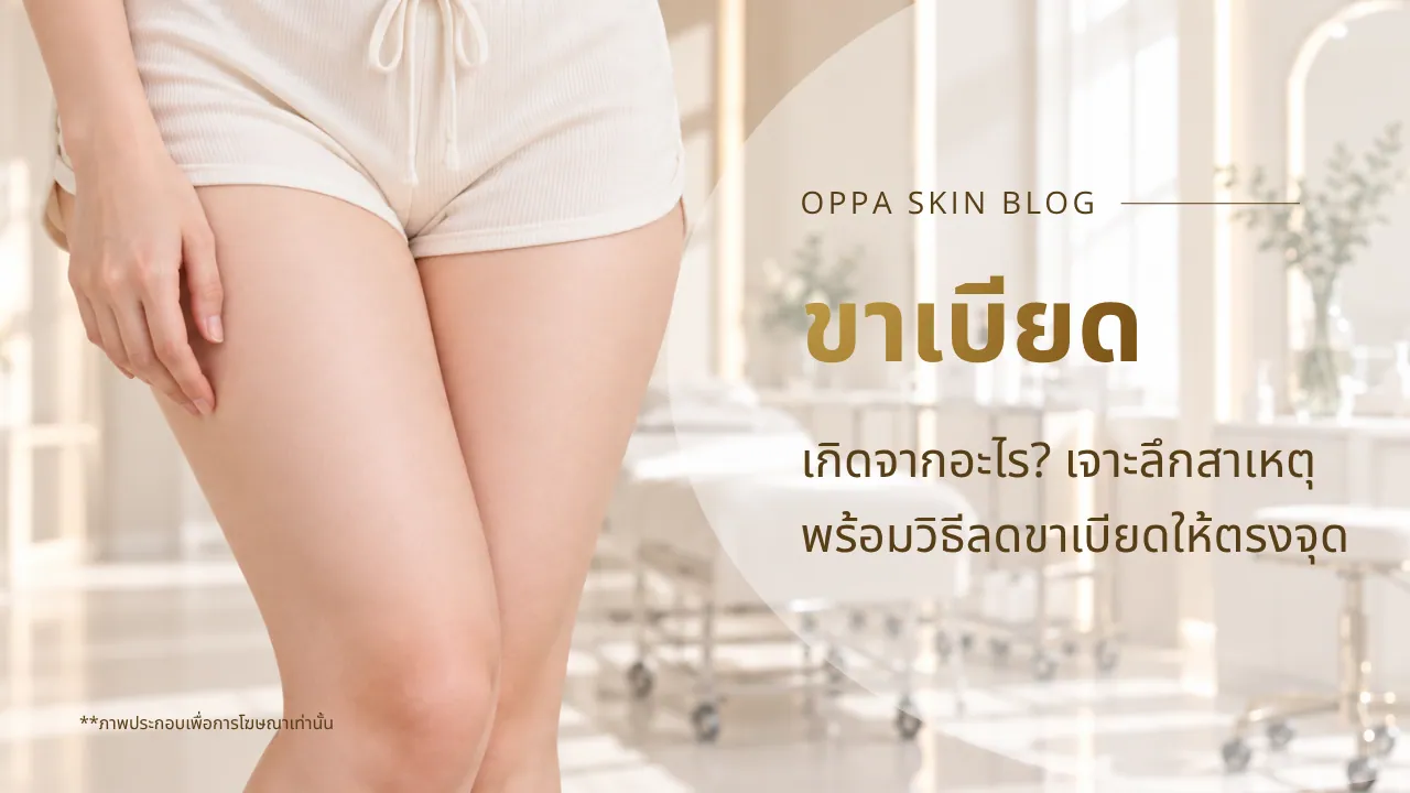 รู้ทันสาเหตุการเกิดขาเบียด